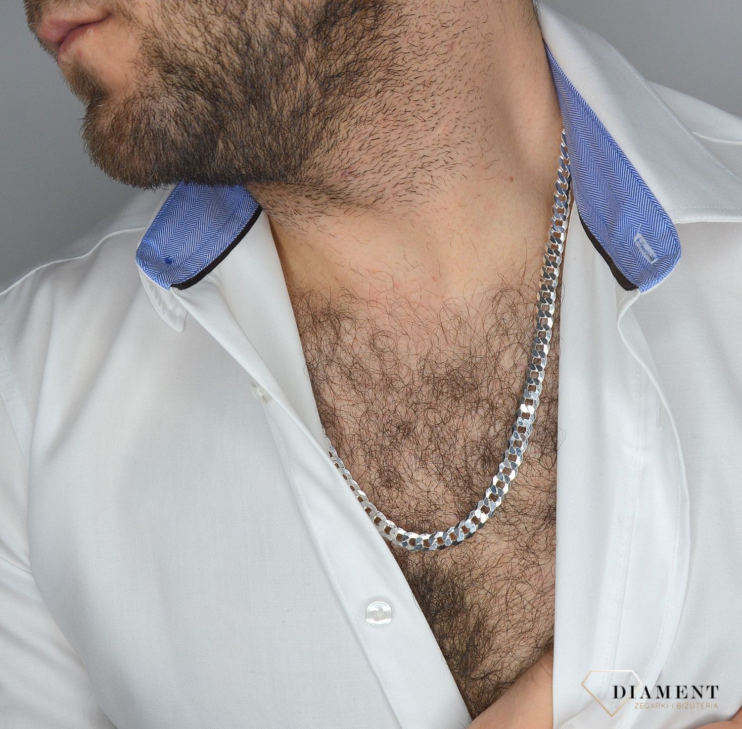 Srebrny łańcuszek Pancerka DIA-LAN-2086-160-925 6mm próba 925 (1).jpg